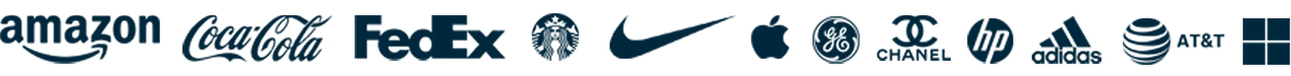 Logos of brands that print packaging with GetPrintedBox