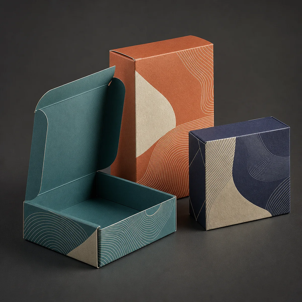 Personalized Packaging Boxes — production photo 2