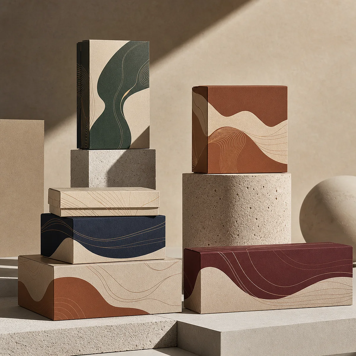 Personalized Packaging Boxes — production photo 3