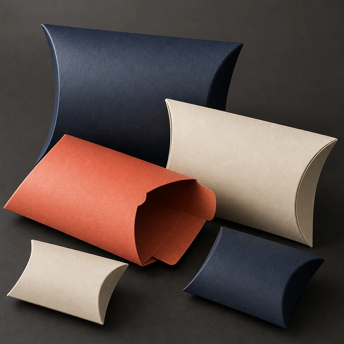 Custom Pillow Boxes - production photo 2