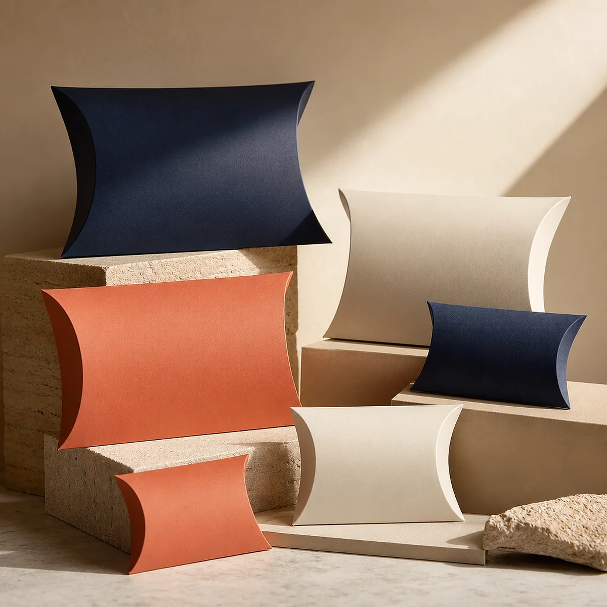 Custom Pillow Boxes - production photo 3