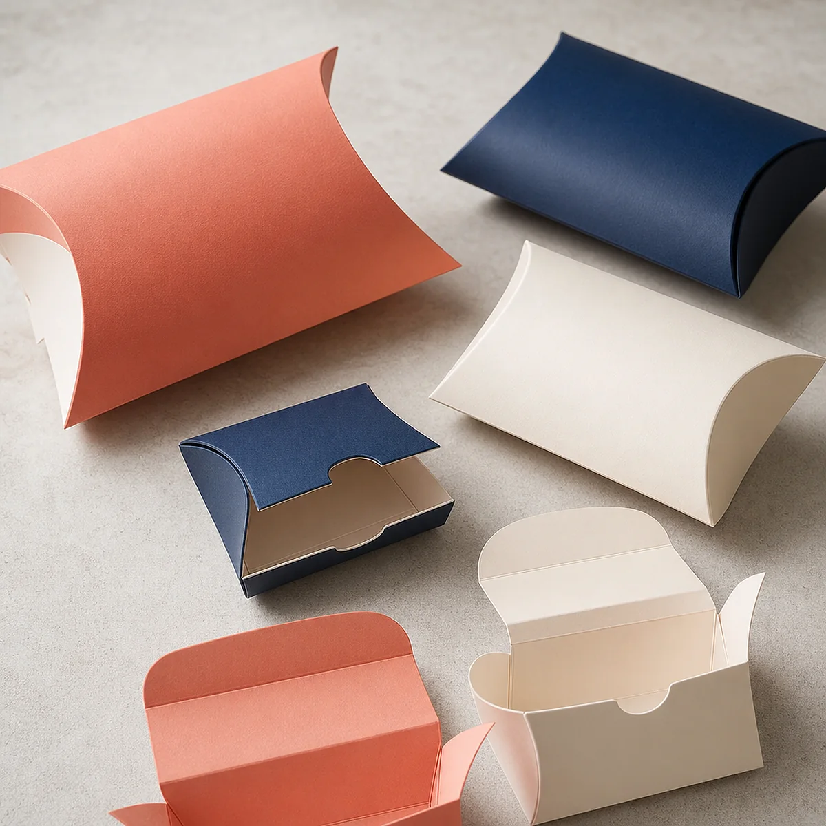 Custom Pillow Boxes - production photo 4