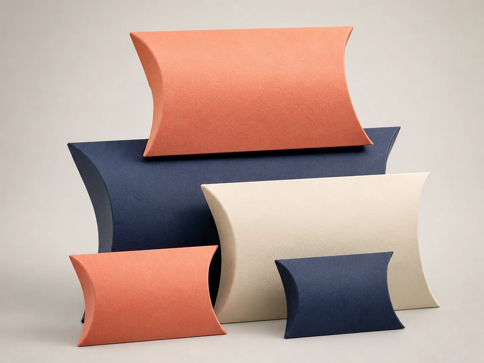 Custom Pillow Boxes produced by GetPrintedBox