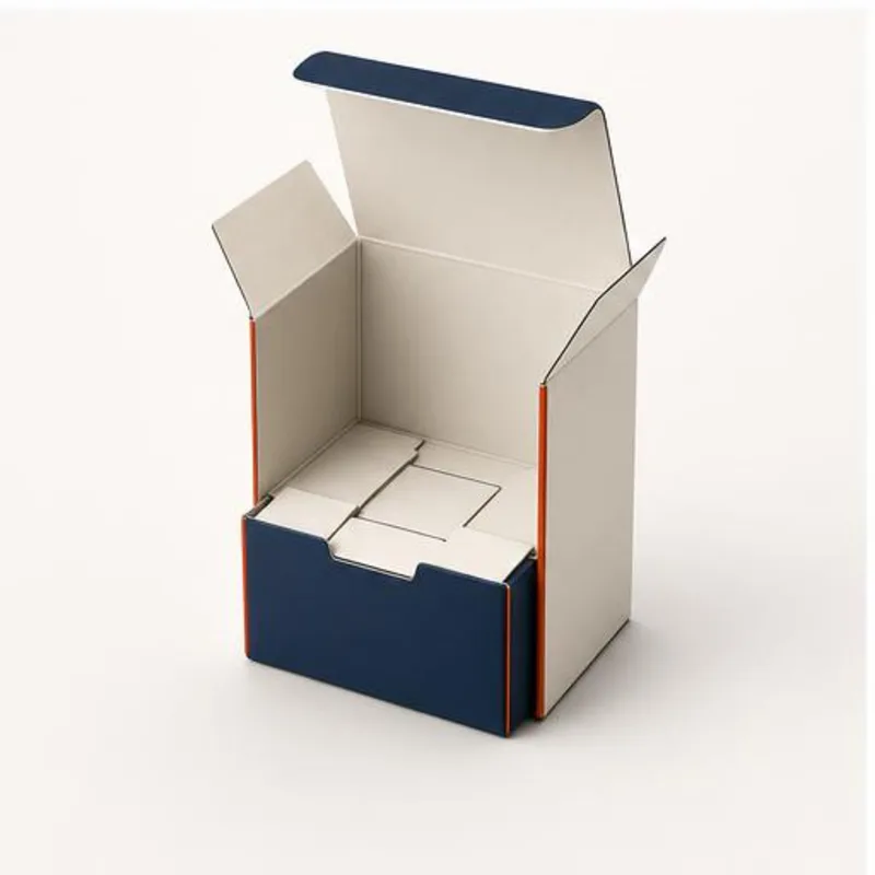 1-2-3 Bottom Tuck Top Boxes — assembly and construction view