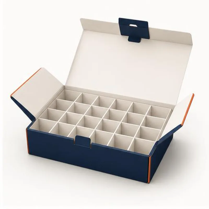 Fence Partitions Boxes — shown open to reveal the interior