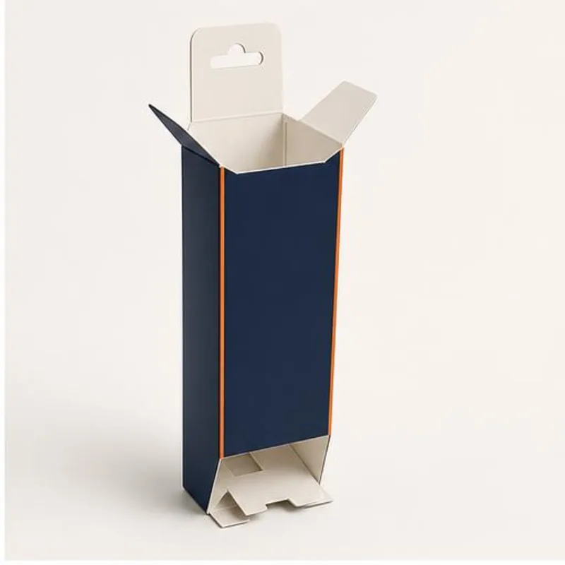 Five Panel Hanger Auto Bottom Boxes — shown open to reveal the interior