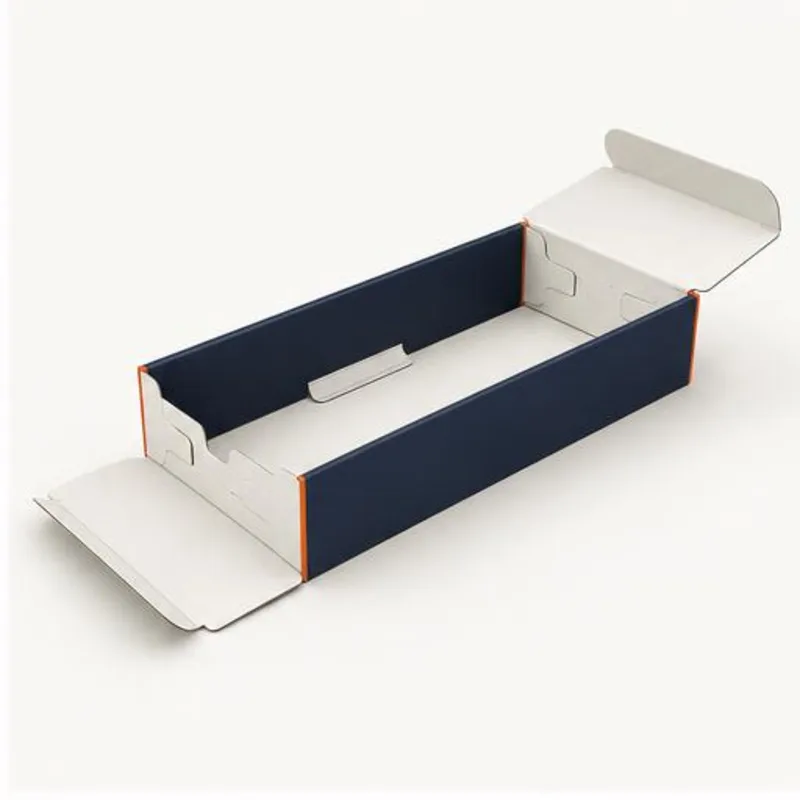 Open Ended Tray Boxes — shown open to reveal the interior