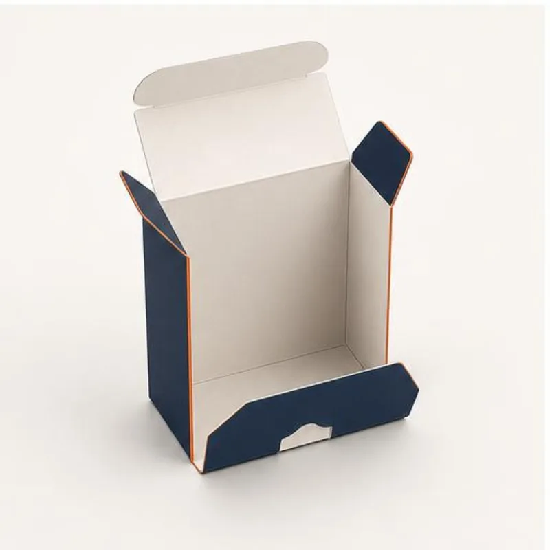 Reverse Tuck Boxes — assembly and construction view