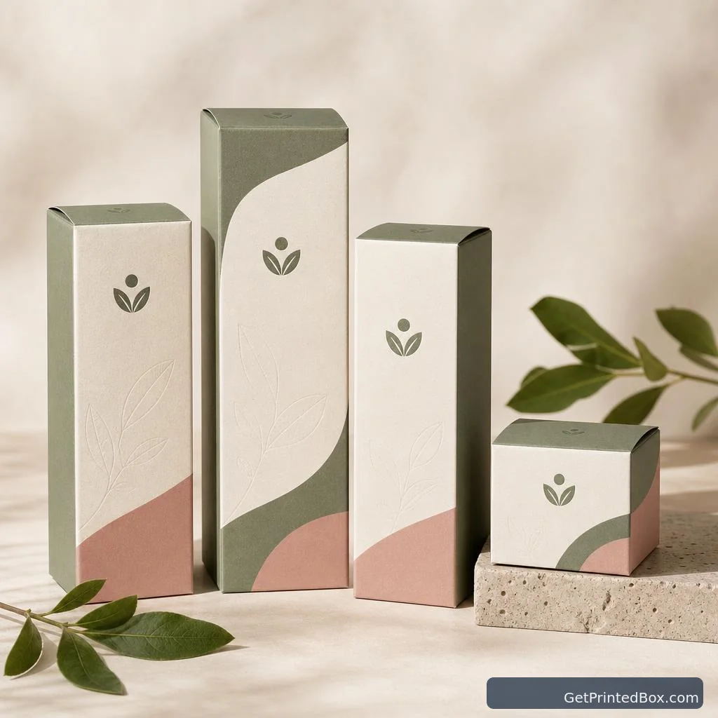 Botanical Skincare Carton Collection