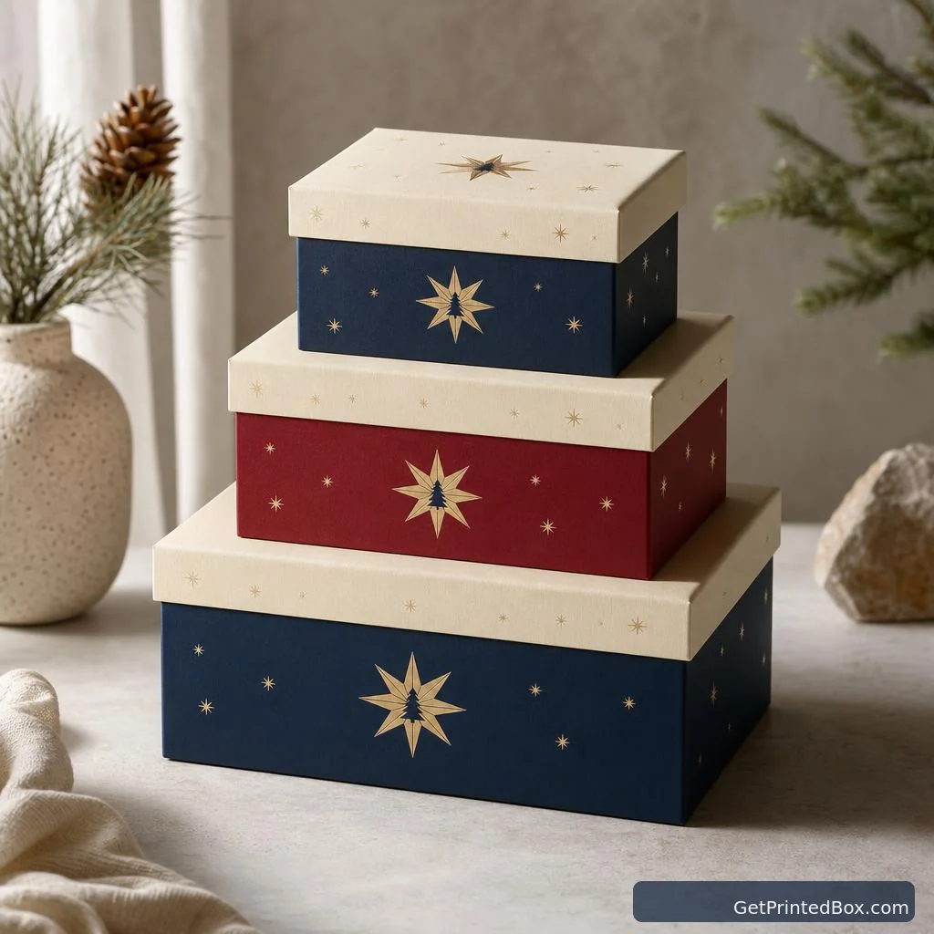 Holiday Keepsake Gift Box Suite